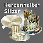 Kerzenhalter Silber