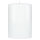 Oval abgerundet 200 x 135 x 70 glatt weiß getaucht
