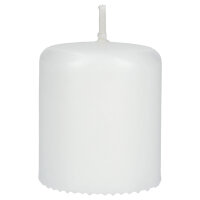 Stumpenkerze glatt mit Brennstopp 50 x 60 mm, glatt...