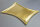 Kerzenteller gold, Messing 16x9cm konkav