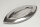 Kerzenteller silber 20x9cm - Keramik