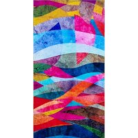 Wachsplatte abstrakte Wellen 20x10cm