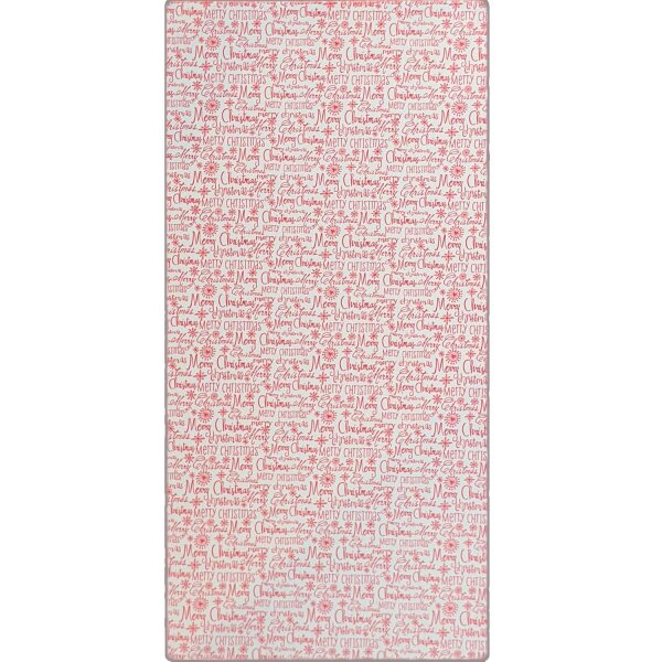 Wachsplatte Weihnachtsgrüße 20x10cm