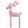 Wachsmotiv Rentier Weihnachtsgrüße 8x4,5cm
