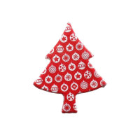 Verzierwachs Tannenbaum groß Weihnachststimmung 5x4cm