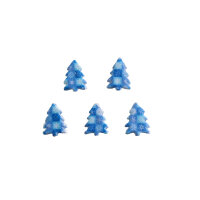 Verzierwachs Tannenbaum mini Eisland, 5St.1,3x0,8cm