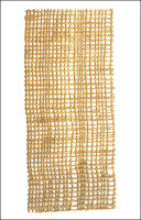 Verzierwachs Netz natur 15x6,5cm, zum Kerzen verzieren