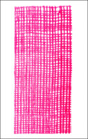 Verzierwachs Netz pink 15x6,5cm
