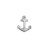 Wachsmotiv Anker silber 3x2,6cm