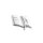 Wachsmotiv Bibel offen mit Band, silber  2x4 cm