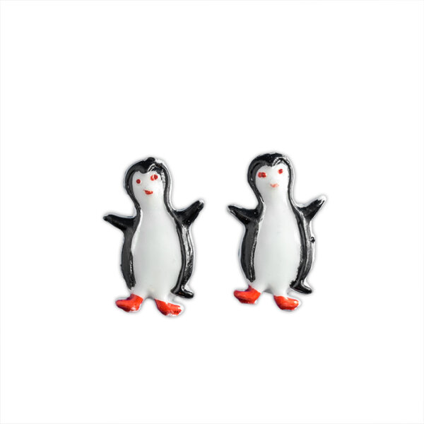 Wachsmotiv 2 Pinguine