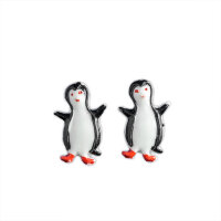 Wachsmotiv 2 Pinguine