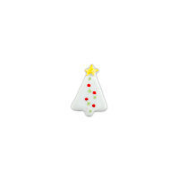 Wachsmotiv Weihnachtsbäumchen mit rot grünen...