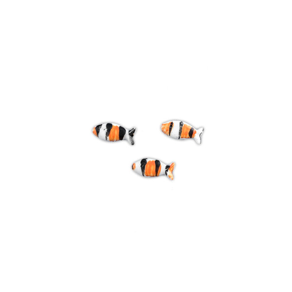Verzierwachs Fische wie Nemo bemalt, 3 St.