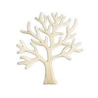 Verzierwachs Baum sandfarben