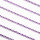 Schmucksteine lila, 3mm - 6 Streifen, selbstklebend