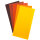 Wachsplatten Set Leuchtender Herbst 10x20cm, 5 Stück, zum Kerzen verzieren