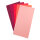 Wachsplatten Set Rosa-Rot 10x20cm, 5 Stück, zum Kerzen verzieren