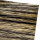 Wachsplatten schwarz-gold gestreift - 10x20cm