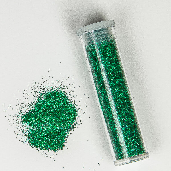 Glitter für Kerzen grün, 8ml