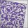 Wachsplatten Floraler Barock flieder-silber - 10x20cm
