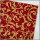 Wachsplatten Floraler Barock karminrot-bronze - 10x20cm
