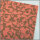 Wachsplatten Floraler Barock lachs-hellbraun - 10x20cm