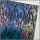 Wachsplatten Holografische Wellen - schwarz - 10x20cm