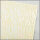 Wachsplatten Holografische Wellen - creme - 10x20cm