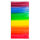 Wachsplatten Regenbogen quergestreift - 10x20cm