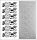 Sticker Kommunion u. Konfirmation-Elemente silber