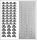 Sticker Trauringe silber
