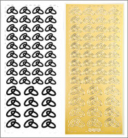 Sticker Trauringe gold