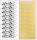 Sticker Schriftzüge Zur Hochzeit gold