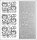 Sticker Hochzeitsmotive 1 silber