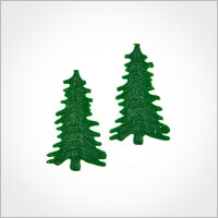 Wachsmotiv Weihnachtskerzen - Tannenbaum 4,2cm grün,...