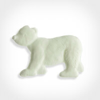 Wachsmotiv Weihnachtskerzen - Eisbär tapsig 6.5cm