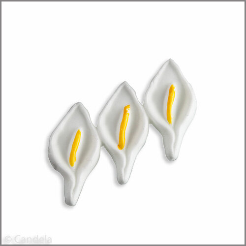 Wachsmotiv Callas-Blüte 3,2cm 3 St.