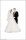 Wachsmotiv Hochzeitskerze - Hochzeitspaar 10x6,5cm bemalt