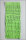 Verzierwachs Netz 15x6,5cm hellgrün
