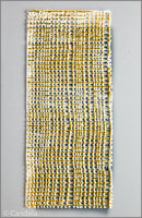 Verzierwachs Netz 15x6,5cm gold
