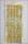 Verzierwachs Netz 15x6,5cm gold