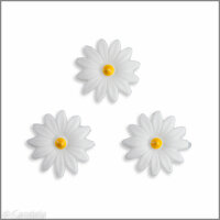 Wachsmotiv Margeritenblüten 3 St.