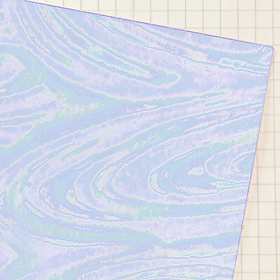 Wachsplatten perlmutt zartgrau - 10x20cm