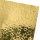 Wachsplatten gold geprägt Sterne - 10x20cm