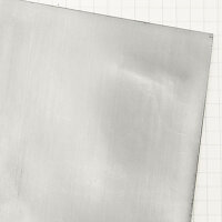 Wachsplatten mattsilber - 10x20cm