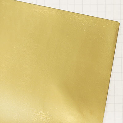 Wachsplatten mattgold - 10x20cm