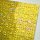 Wachsplatten holografische Sterne gold - 10x20cm