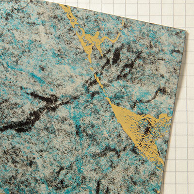 Wachsplatten 10x20cm - marmoriert 3