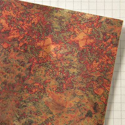 Wachsplatten 10x20cm - marmoriert 1